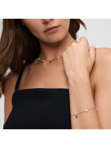 Tamaris Armband - Pearl Flower in silber