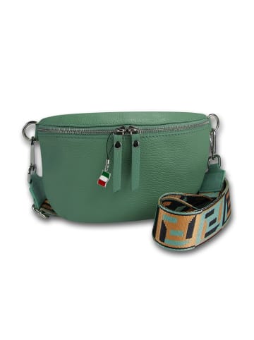 Florence Leder Gürteltasche Florence Tasche grün, mehrfarbig ca. 25cm