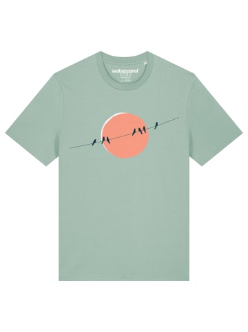 wat? Apparel T-Shirt Countryside 01 in Aloe