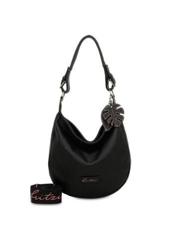 Fritzi aus Preußen Eco Hobo Schultertasche 31 cm in black