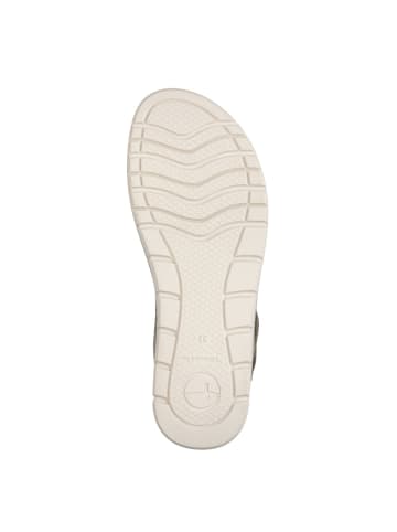 Tamaris Plateau Sandaletten in Oliv