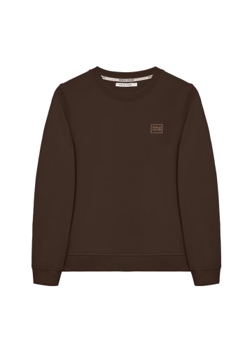 Polo Club Sweatshirt in Dunkelbraun