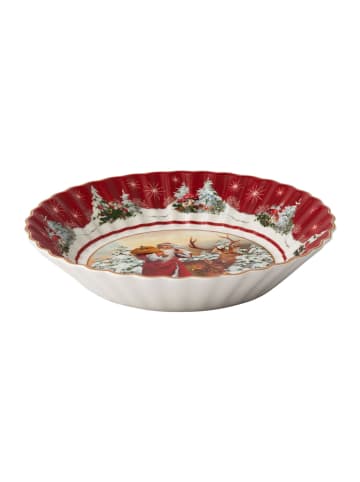 Villeroy & Boch Schale "Bescherung" Toy's Fantasy in Bunt ø 25,2 cm in bunt