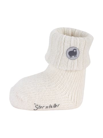 Sterntaler Baby Socken Wolle in ecru farbend