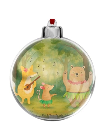 Mr. & Mrs. Panda Weihnachtskugel Kunststoff Waldtiere Aloha Desi... in Weiß