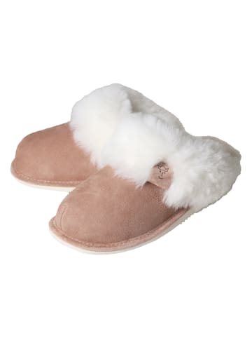 Kaiser Naturfellprodukte H&L Pantolette Frida haselnuss