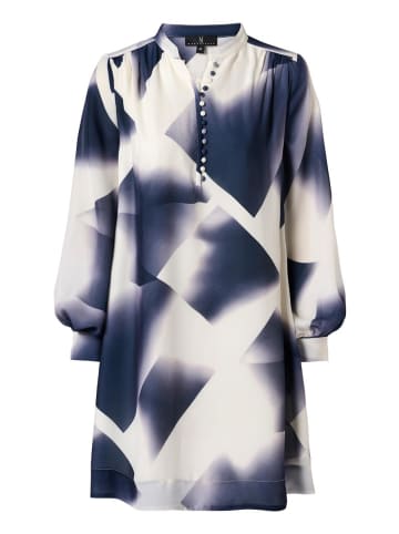 Mart Visser Denzel Kleid mit Print Marineblau / Weiß