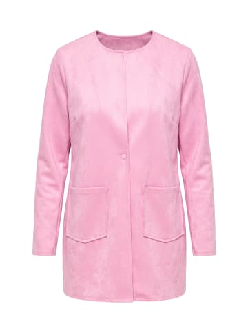 MIAMODA Kunstlederjacke in rosa