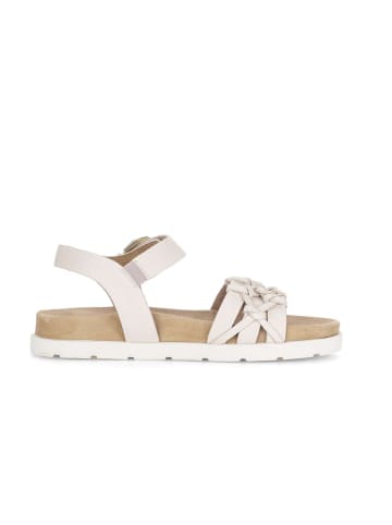 Gabor Plateau Sandalen in creme
