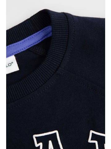 Coccodrillo Langarmshirt aus Baumwolle in dunkelblau