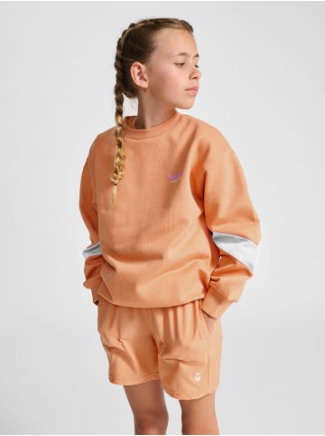Hummel Sweatshirt Hmljr Oversized Kinder in PEACH BLOOM
