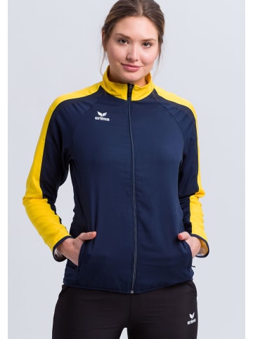 erima Liga 2.0 Praesentationsjacke in new navy/gelb/dark navy