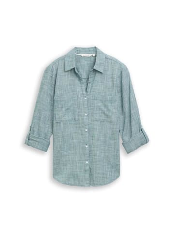 Tom Tailor Langarmbluse in deep meadow green