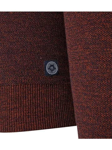 CASAMODA V-Pullover für Herren in orange