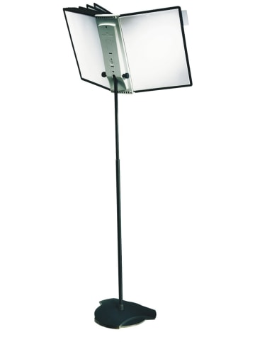 Durable Sichttafelständer Sherpa Display System floor 10 schwarz