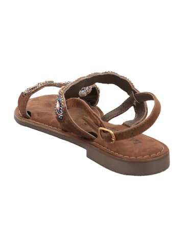 Lazamani Sandalen in Braun