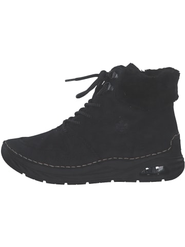 rieker Stiefeletten in schwarz/schwarz/nero
