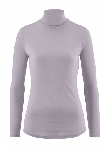 Hessnatur Softrib Longsleeve in pastell lavendel