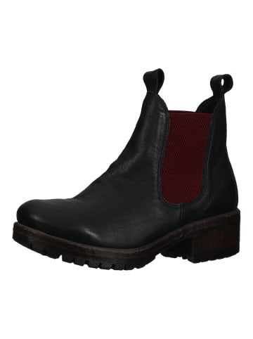 Lazamani Stiefelette in Schwarz/Rot