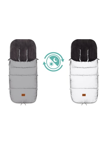 fillikid Winterfußsack Kinley Exklusiv in Reflect Silber