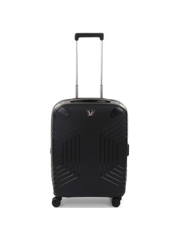 Roncato Ypsilon 4.0 4 Rollen Kabinentrolley 55 cm mit Dehnfalte nero