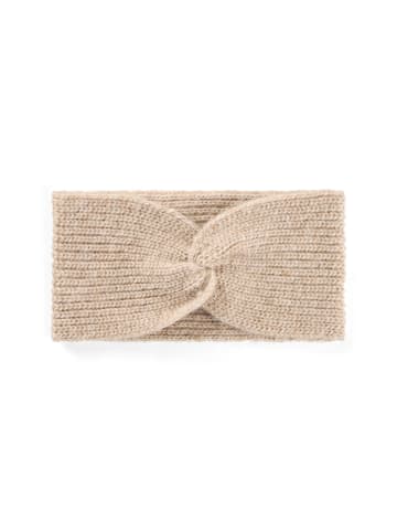 Camel Active Dehnbares Stirnband aus Wollgemisch in Beige