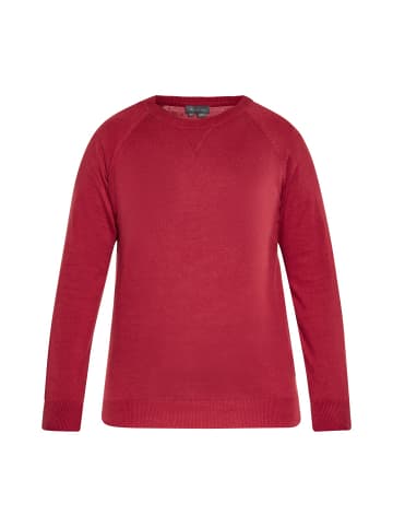 boline Pullover in WEINROT