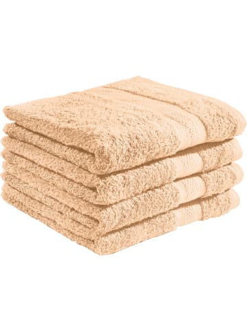 REDBEST Frottier Duschtuch 4er-Pack Chicago in apricot