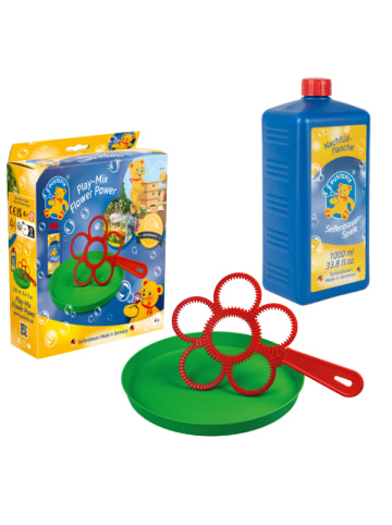 Pustefix PUSTEFIX Blumen-Blasringset Flower Power + PUSTEFIX Nachfüllflasche 1.000ml