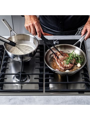 KitchenAid Pfannen-Set Multiply 20+28cm in silber