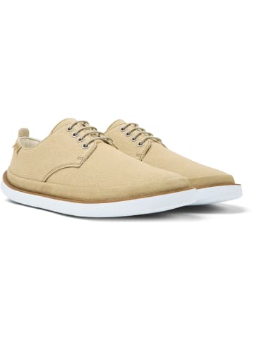 Camper Schnürschuhe " Wagon " in Mittelbeige