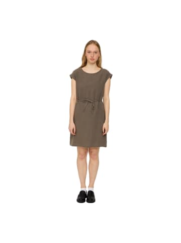 MAZINE Kleid Linen Mini in olive brown