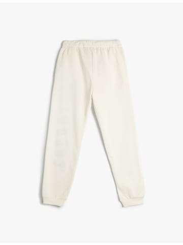 KOTON Sweathose in Ekru