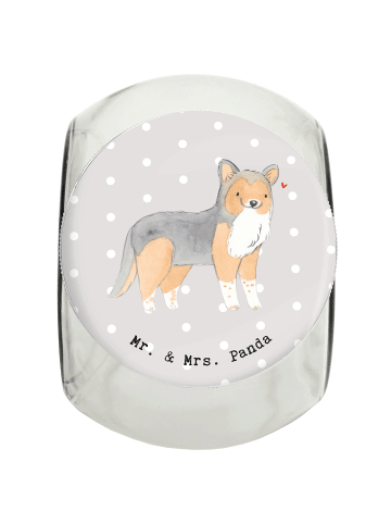 Mr. & Mrs. Panda Dose Shetland Sheepdog Moment ohne Spruch in Grau Pastell