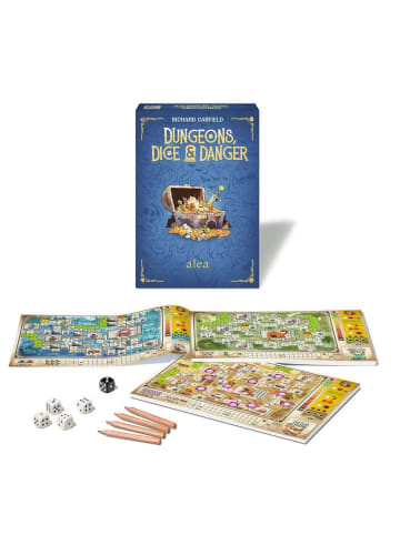 Ravensburger Würfelspiel Dungeons, Dice and Danger - Spiele für Erwachsene ab 12 Jahre Ab 12 Jahre in bunt