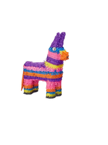 relaxdays Pinata Esel in Bunt - (B)40x (H)55 x (T)13 cm