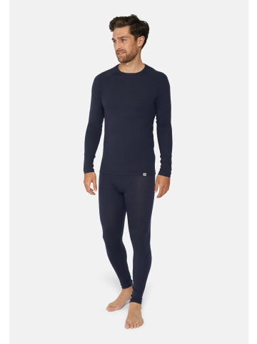 DANISH ENDURANCE Baselayer-Set Merino Baselayer in dark navy