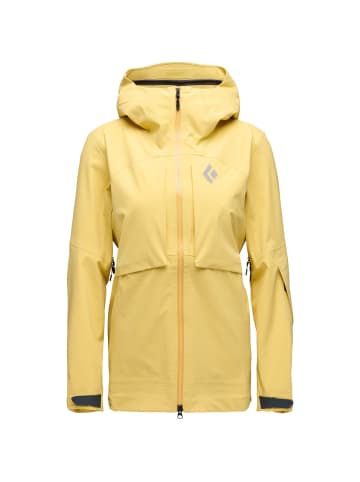 Black Diamond W FACTOR SHELL JACKET in Gelb