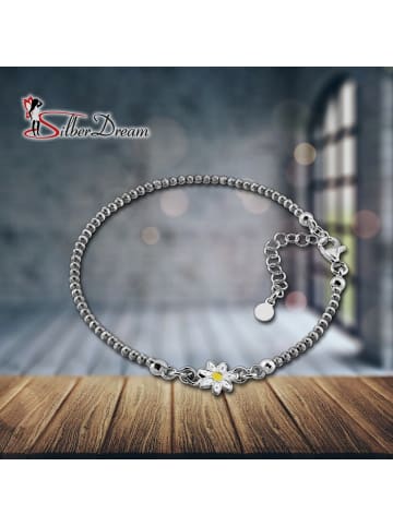 SilberDream 925 Silber Damen SilberDream Armbänder Blume ca. 18cm + 3cm Verlängerung
