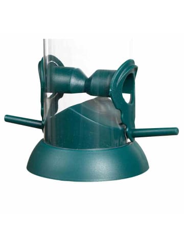Kunststoff Futtersäule für Mischfutter 38 cm in klar