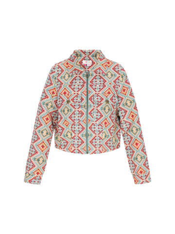 IZIA Women Jacket in aqua multicolor