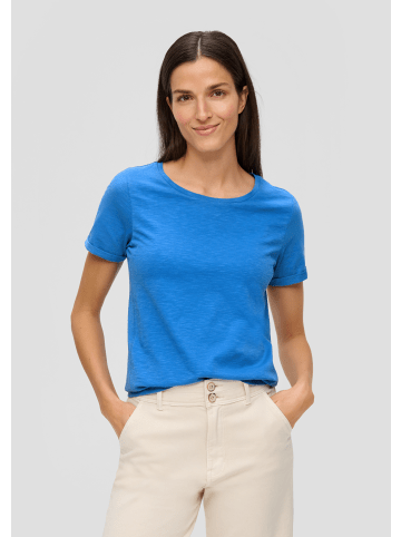 s.Oliver T-Shirt kurzarm in Blau