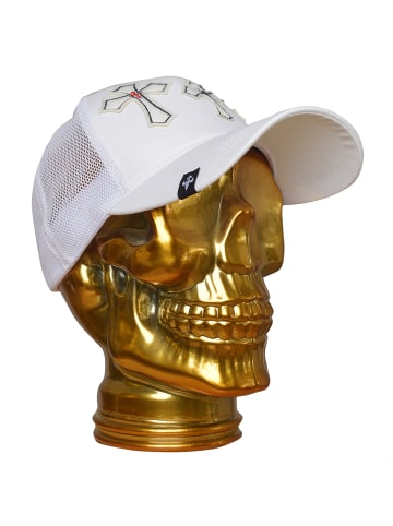 Roberto Geissini 3 Cross Cap Weiß