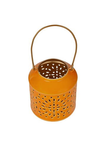 Butlers Laterne BLUE MAROCCO in Orange