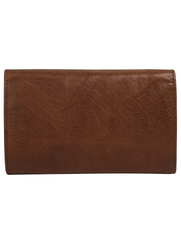 SPIKES & SPARROW Schmuckrolle echt Leder in cognac