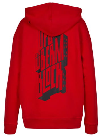 DEF Kapuzenpullover in red