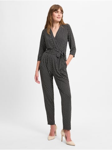 Betty Barclay Jumpsuit in schwarz ecru