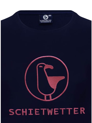 SCHIETWETTER SCHIETWETTER T-Shirt Hannah SW Stick in navy-pink