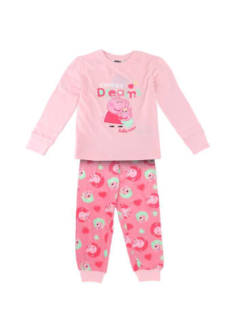 Peppa Pig Peppa Pig Mädchen Schlafanzug kurzarm in rosa