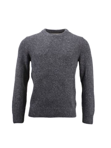 Gant WOOL NEPS C-NECK in Antracit